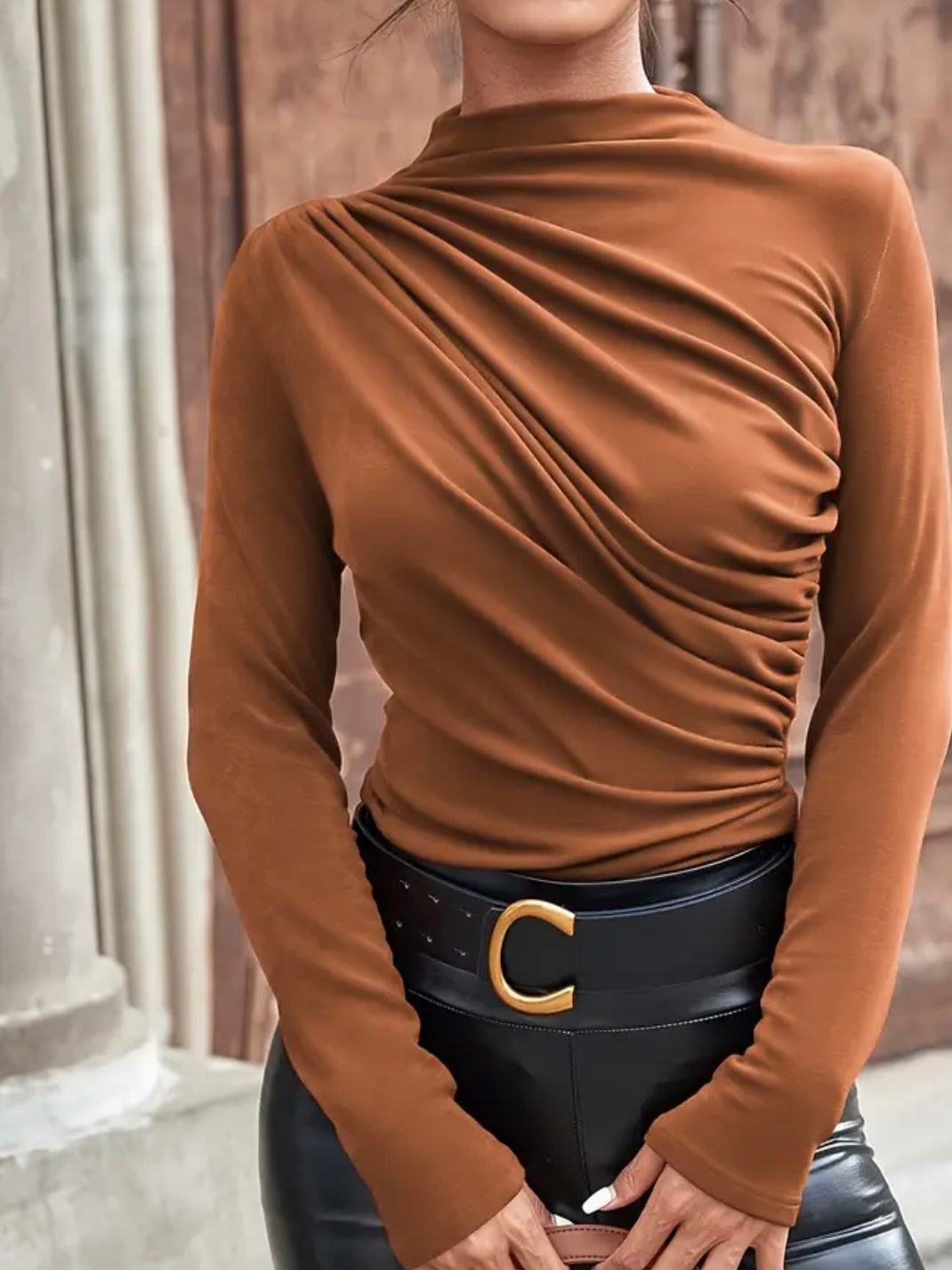 Caramel Twist Top