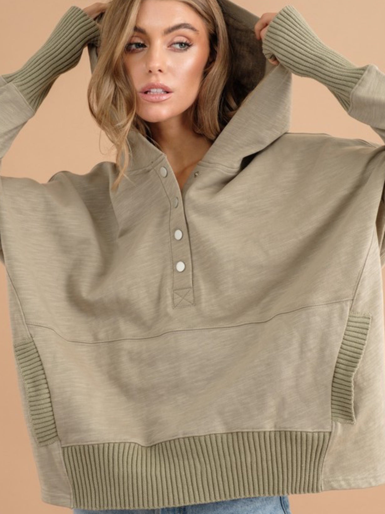 The Henley Hoodie The Henley Hoodie