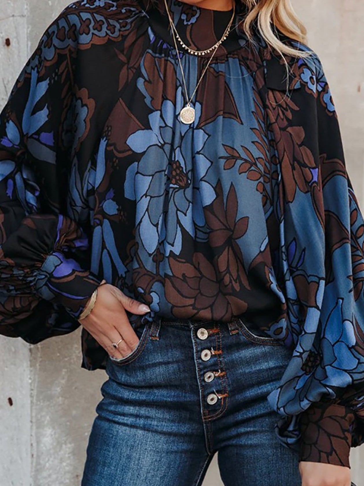 Azure Flora Top